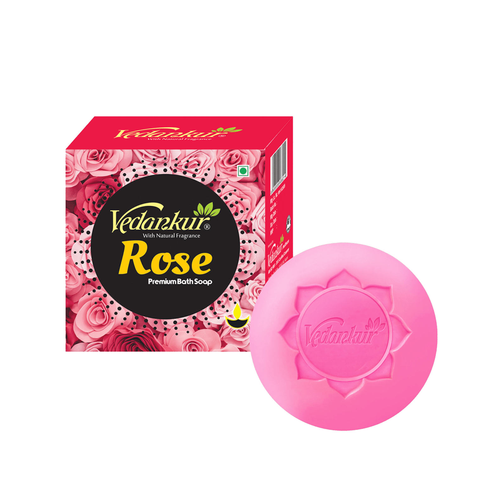 5 (6) ROSE SOAP 150gm - Image 1