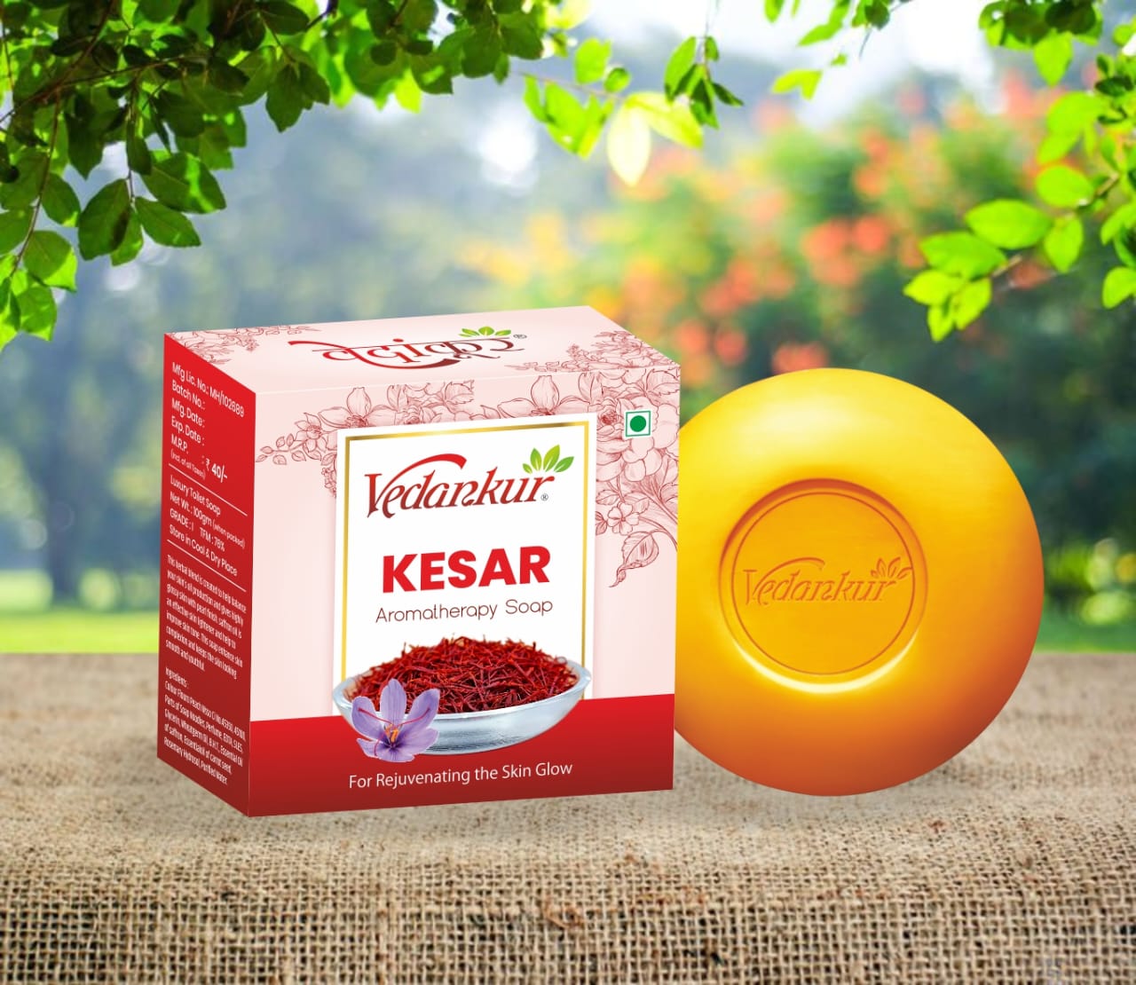 KESAR Premium Soap 75 GM